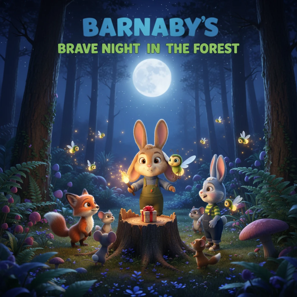 Barnaby's Brave Night in the Forest - animal