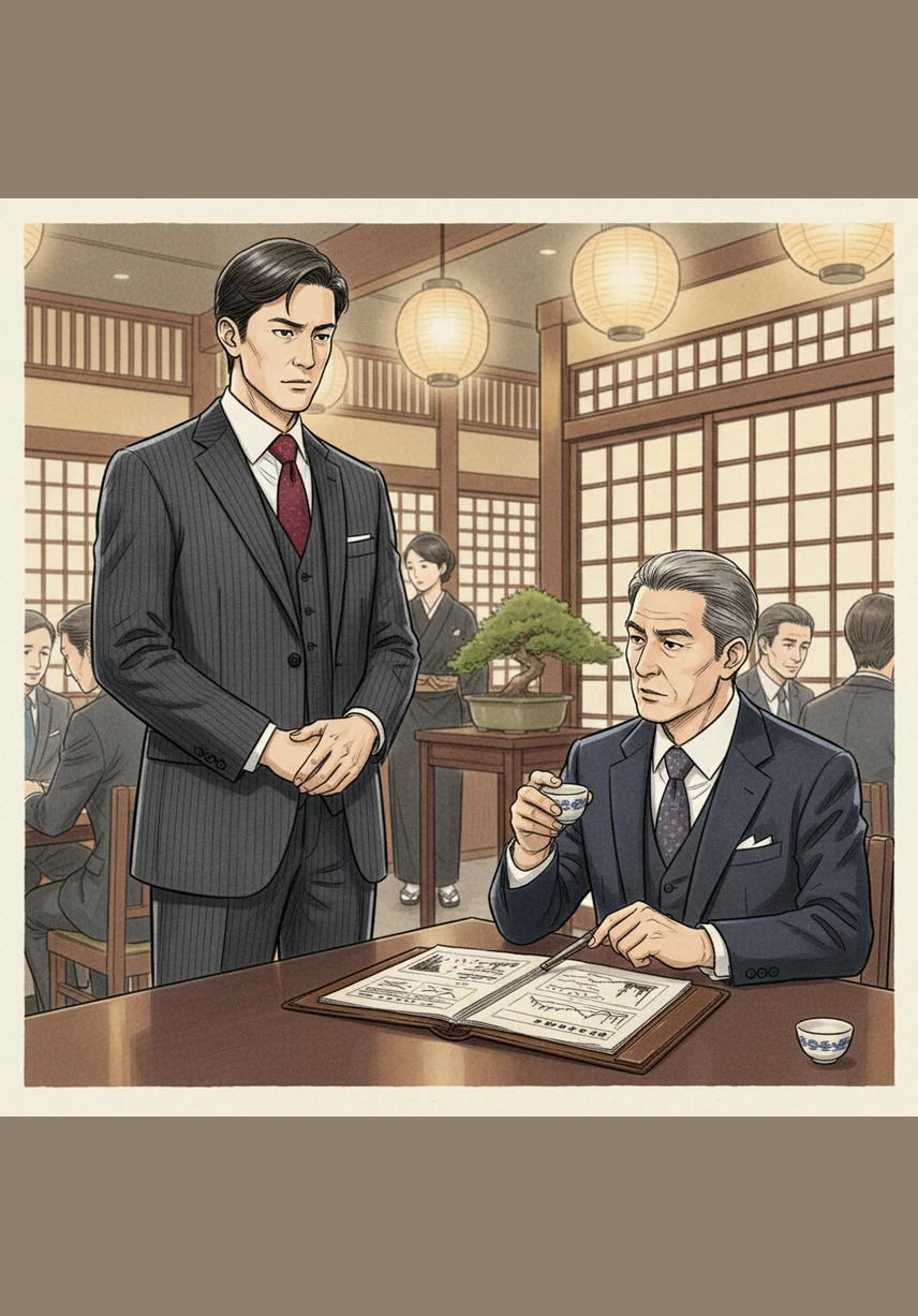 Julian stands at a bustling Tokyo station, looking at a digital map that leads far north of the Yamanote Line. He carries a sleek briefcase and a look of quiet determination, ready to leave the familiar neon lights behind for the untapped potential of Aomori. The high-speed train awaits, symbolizing his transition from the central business district to the heart of regional Japan.