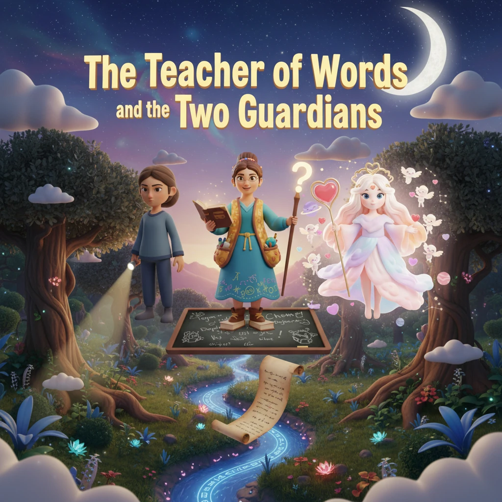 The Teacher of Words and the Two Guardians - Moral education
