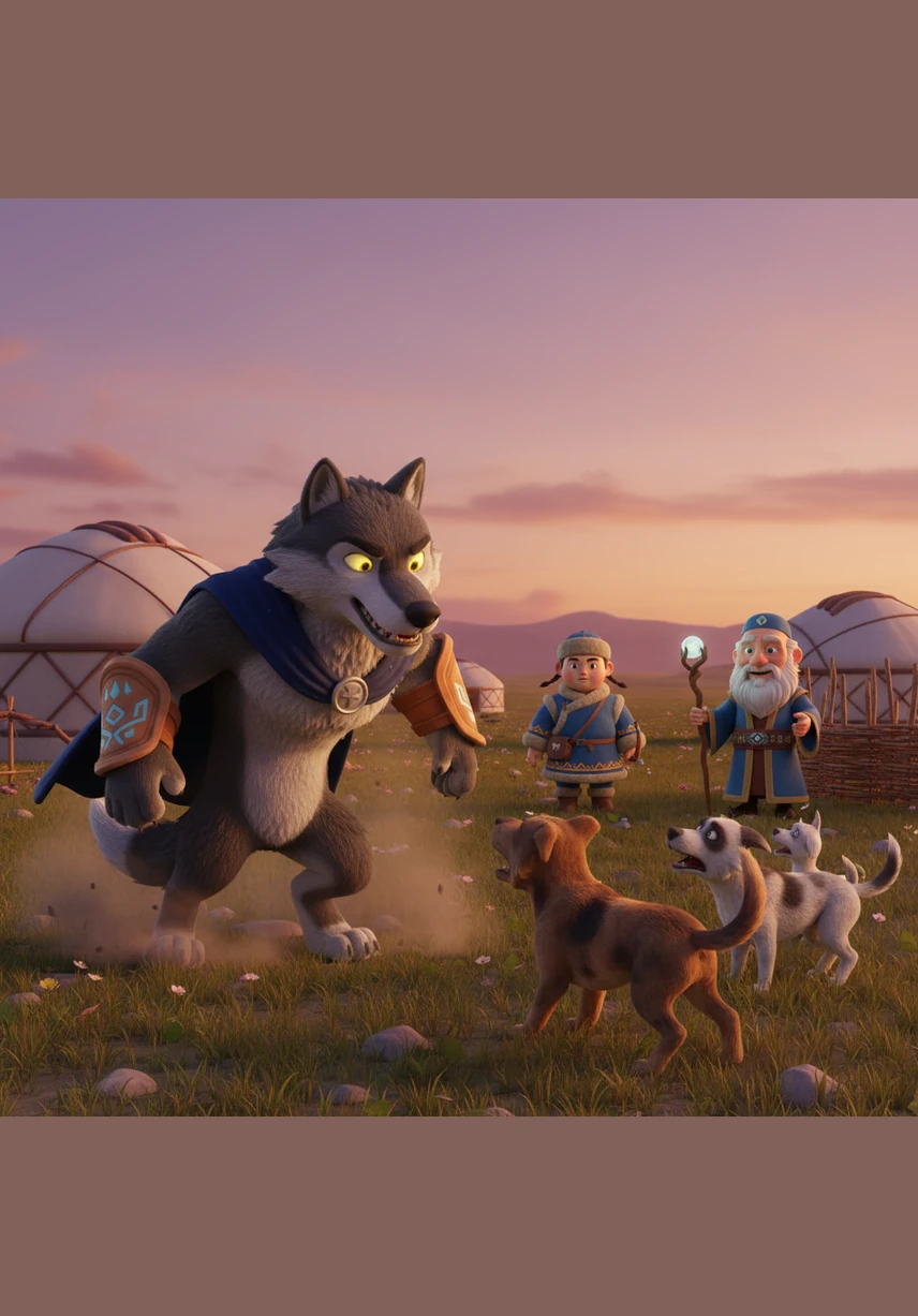 Көксеректің бойында жабайы түйсік ояна бастады. Ол ауыл иттеріне айбат шегіп, өзінің мықтылығын көрсетті. Оның өткір жанарынан еркіндікке деген аңсар мен түз тағысының мінезі байқалатын.