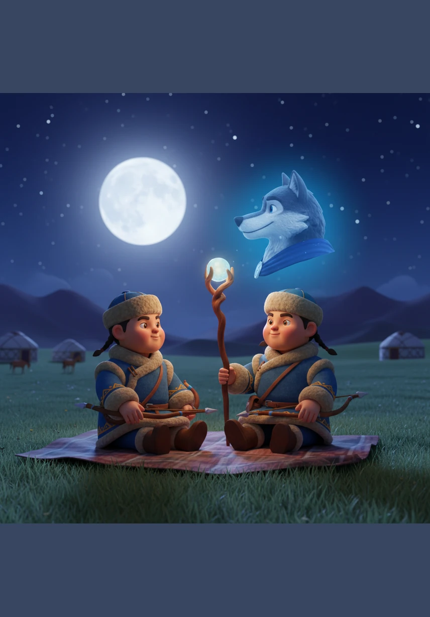 Айлы түнде Көксерек тау жаққа қарап ұзақ ұлыды. Оның дауысы бүкіл даланы жаңғыртып, ата-бабаларының үнін шақырғандай болды. Қасқырдың жүрегінде туған ұясына деген сағыныш лаулап жатты.