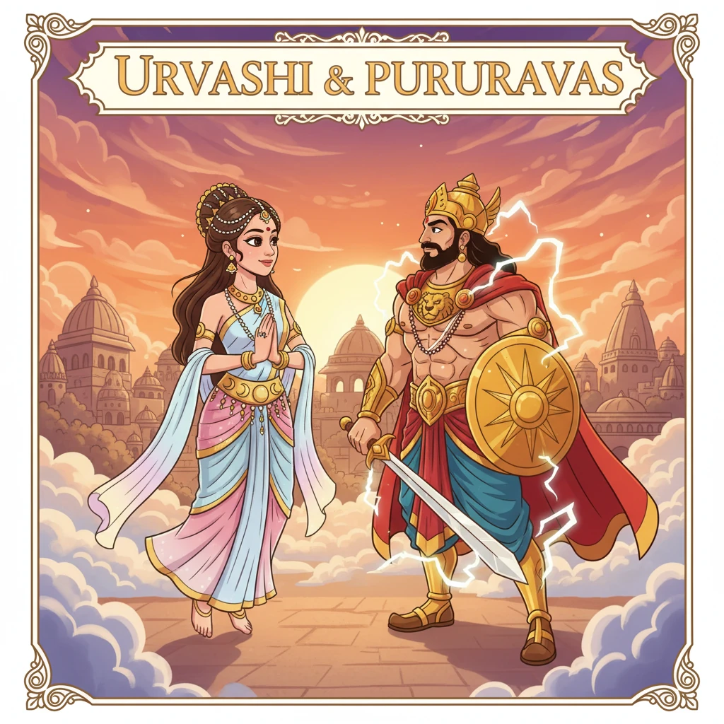 The Celestial Bride: The Legend of Pururavas and Urvashi - mythology