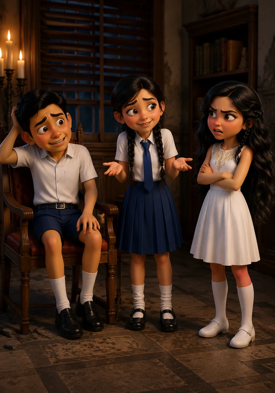 Bandara finally sighs and confesses to the trickery, admitting she was the one behind the noises and the message. Gamage grumbles about wasting a spiritual scream while Sasmith feels silly for his overly emotional moment in the chair.