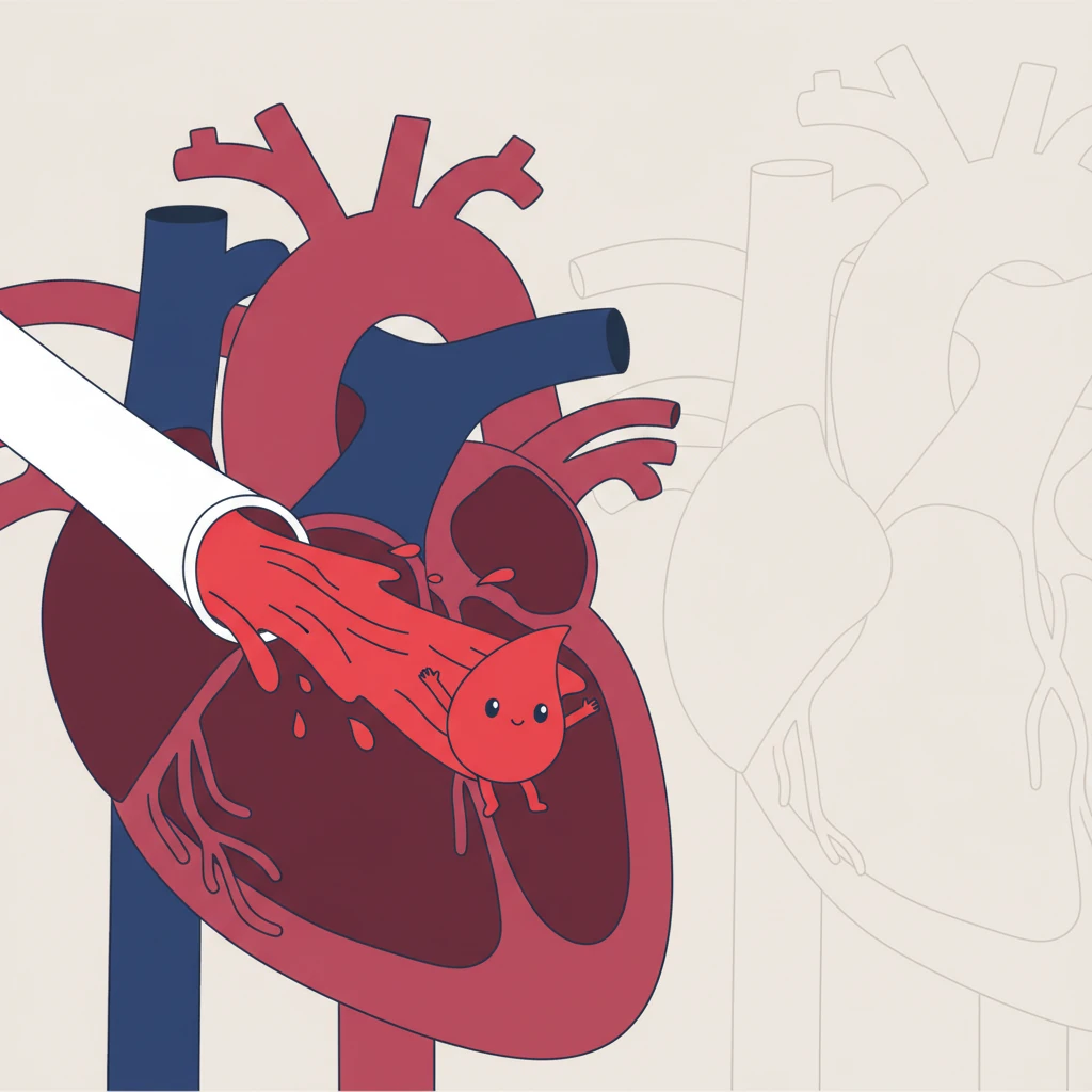 From the Left Atrium, Ruby moves into the heart's strongest chamber, the Left Ventricle. This powerful muscle gives her the biggest push yet, sending her out into the largest artery of all: the Aorta! The Aorta is like a superhighway for oxygen-rich blood.