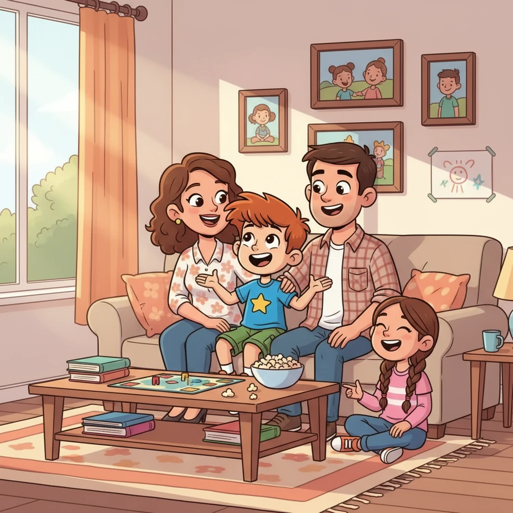 Leo made a conscious effort to balance his screen time with real-life activities. He started talking more, sharing stories, and laughing with his family. Leo understood that the best connections were not virtual, but face to face, heart to heart.