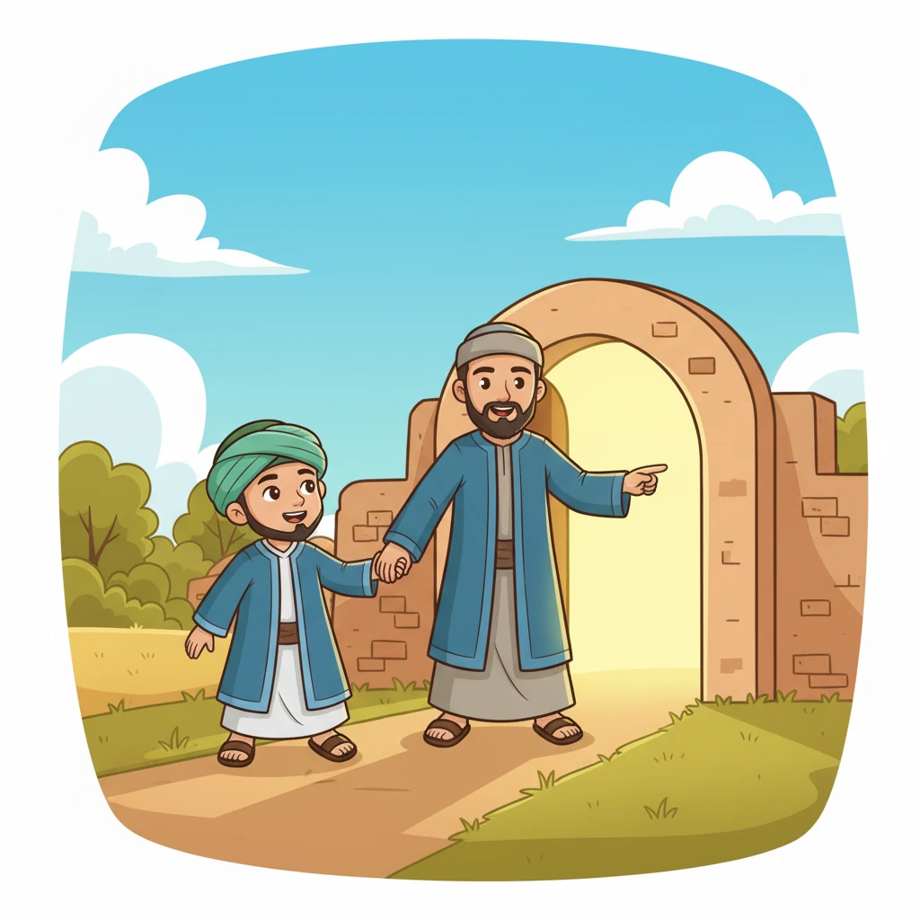 Ayah Yahya, seorang yang soleh dan bijaksana, melihat kecintaan anaknya terhadap ilmu. Beliau sering membawa Yahya ke majlis ilmu dan menggalakkannya untuk membaca. Ayah Yahya yakin, anak kecil ini mempunyai potensi besar untuk menjadi seorang yang alim.