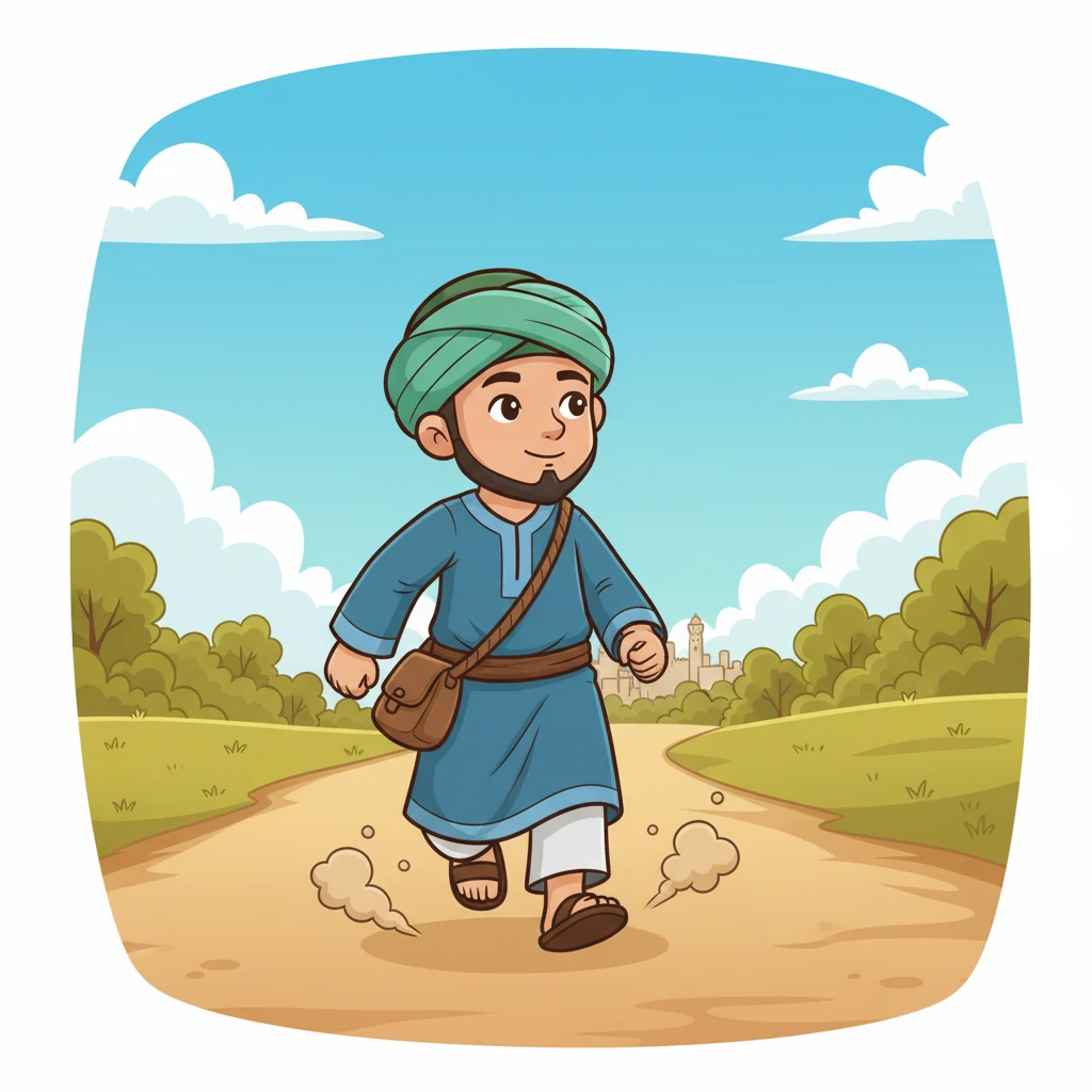 Apabila Yahya membesar, dia mengambil keputusan untuk mengembara mencari ilmu. Dengan restu ayahnya, dia meninggalkan kampung halamannya menuju ke Damsyik, sebuah pusat ilmu yang terkenal. Perjalanan itu jauh, tetapi semangatnya tidak pernah pudar.