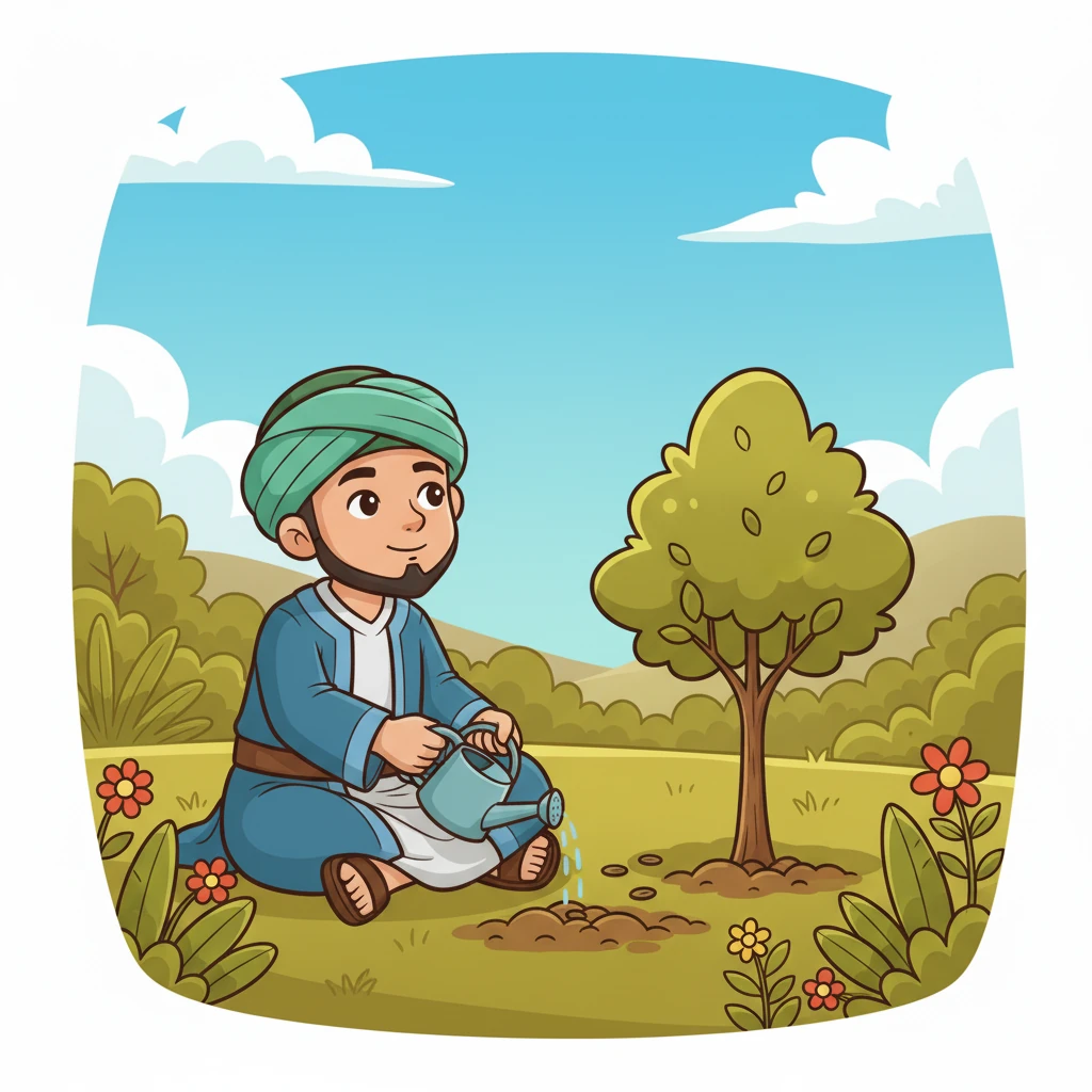 Imam Nawawi meninggal dunia pada usia muda, tetapi warisannya kekal abadi. Kisah hidupnya adalah teladan tentang kesungguhan menuntut ilmu, kesederhanaan, dan pengabdian kepada agama. Pengajaran dari kisahnya ialah betapa pentingnya mencari ilmu, beramal dengannya, dan berkongsi kebaikan dengan orang lain, demi mencapai kebahagiaan di dunia dan akhirat.