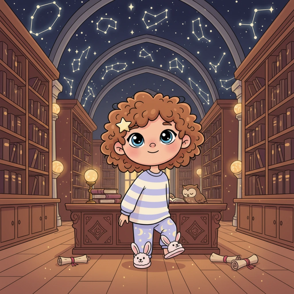 Your footsteps are soft, almost silent, as you move through the peaceful, sleeping academy. The air is still and calm, carrying only the faintest, most comforting scent of old parchment and gentle, sleeping magic. You feel a deep sense of tranquility settling over you.