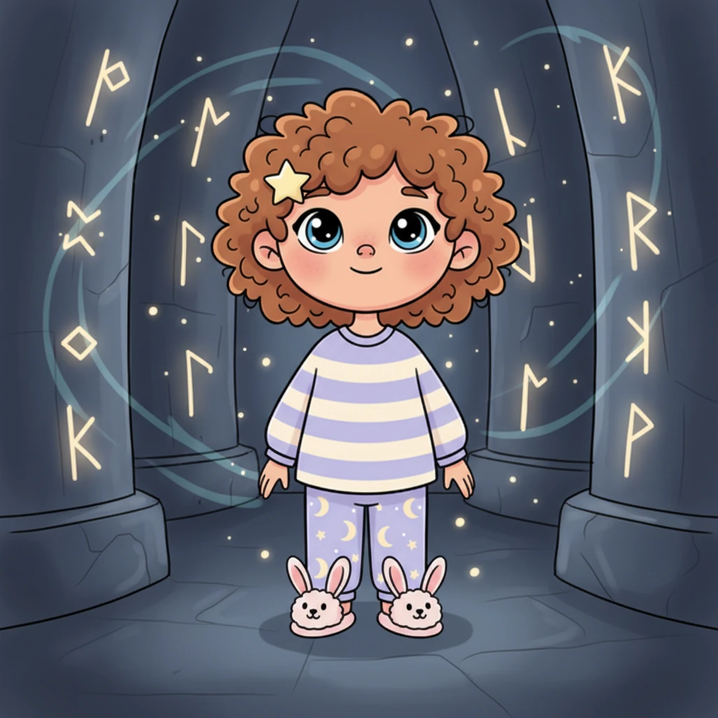 The subtle magic here is like a soft breath, a comforting, almost imperceptible presence in the air. You notice faint, glowing runes etched into the smooth stone walls, shimmering with a gentle, inner light. They seem to hum a silent, peaceful tune just for you.