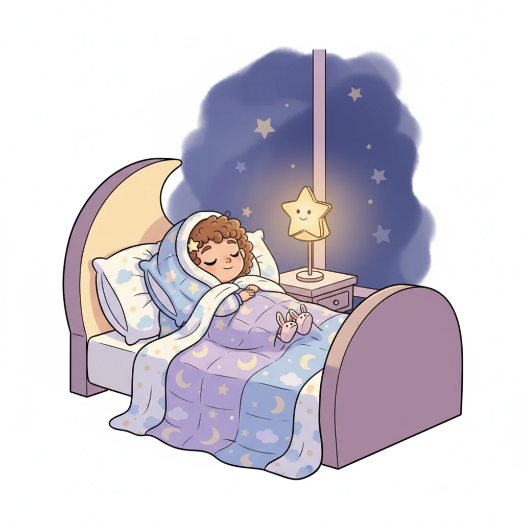 The warmth of the blankets surrounds you completely, a gentle cocoon of utter comfort and security. You are perfectly nestled, perfectly at ease, perfectly ready for a long, peaceful, restorative night. You are so warm and so safe.