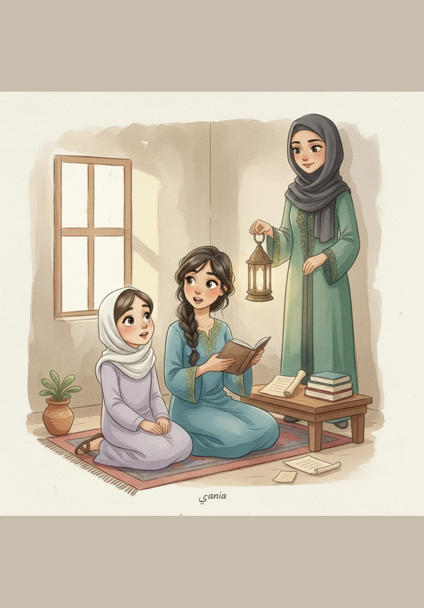 Bashayer explains that if a word isn't kind enough to be said to someone directly, it is usually the wrong thing to say. She reminds them that true character is shown by how we treat people when they aren't there to defend themselves.