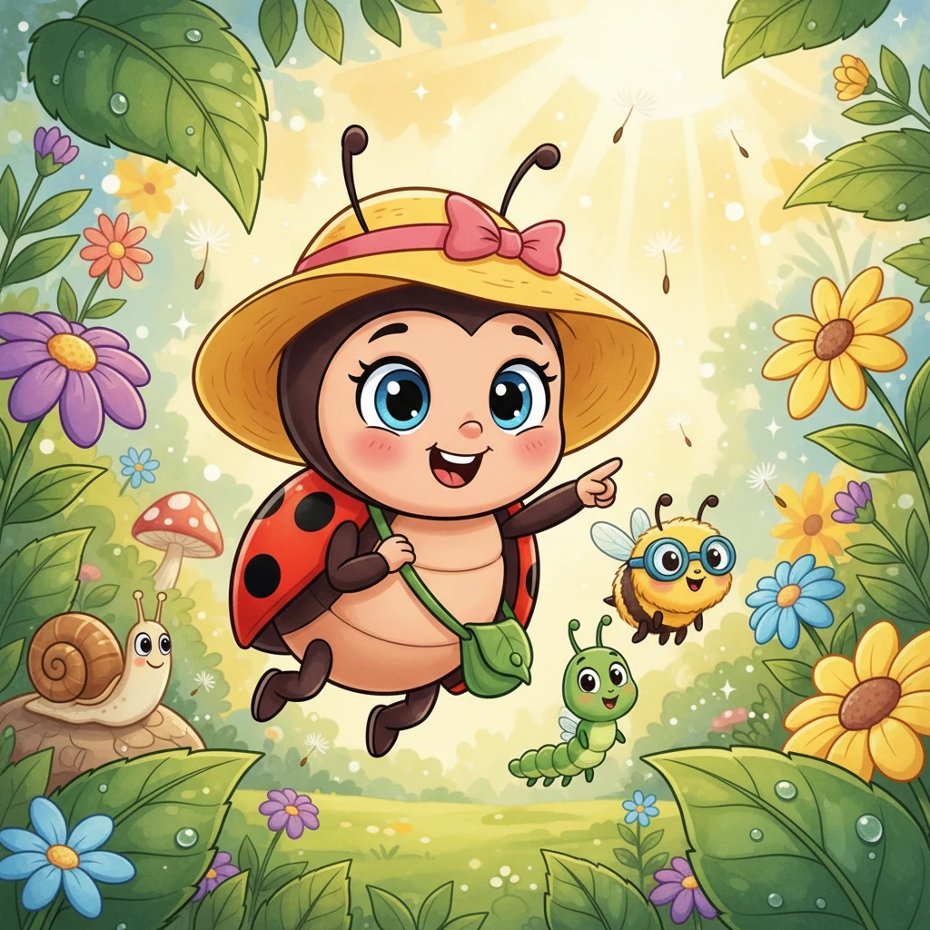 Lulu the Ladybug's Sunny Day