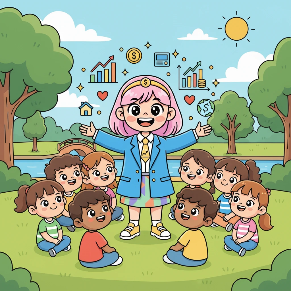 น้องออมสินแบ่งปันเรื่องราวและประสบการณ์ของเธอให้กับเด็กๆ คนอื่นๆ เธอเป็นแรงบันดาลใจให้ทุกคนกล้าฝัน กล้าลงมือทำ และเข้าใจว่าความมั่งคั่งที่แท้จริงคือการเติบโตอย่างรอบด้านและแบ่งปันความสุข