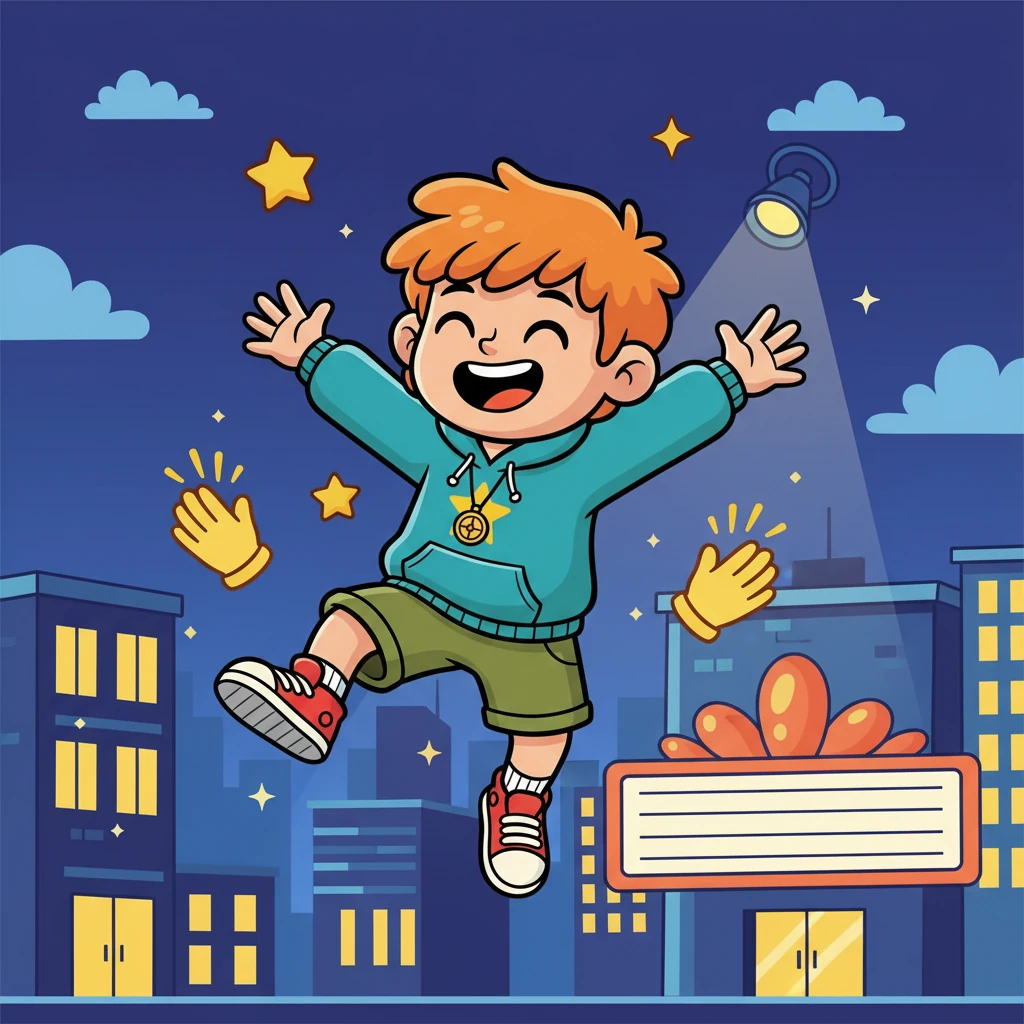 Um dia, Dudu recebeu uma notícia que mudaria sua vida: ele havia sido aceito em uma escola de teatro em uma cidade grande. A alegria tomou conta de seu coração, e ele começou a imaginar um futuro cheio de luzes e aplausos.