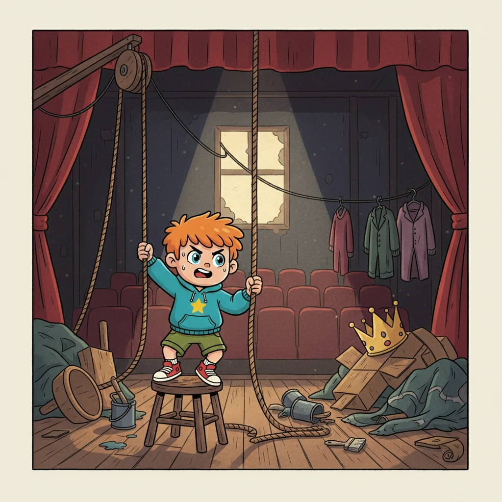 Dudu começou a perceber que a vida de ator não era tão glamourosa quanto imaginava. As dificuldades financeiras e as longas horas de ensaio o desanimavam, mas ele não desistia. Ele continuava a lutar por seu sonho.