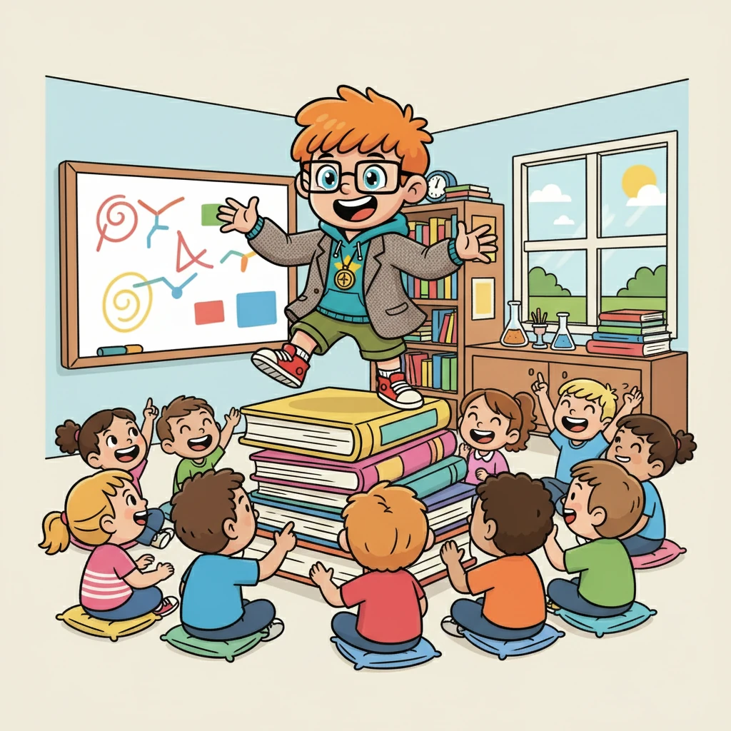 Anos depois, Dudu se tornou um professor amado e respeitado. Ele usava suas habilidades de ator para tornar as aulas mais dinâmicas e envolventes. Seus alunos o adoravam, e ele se sentia realizado.