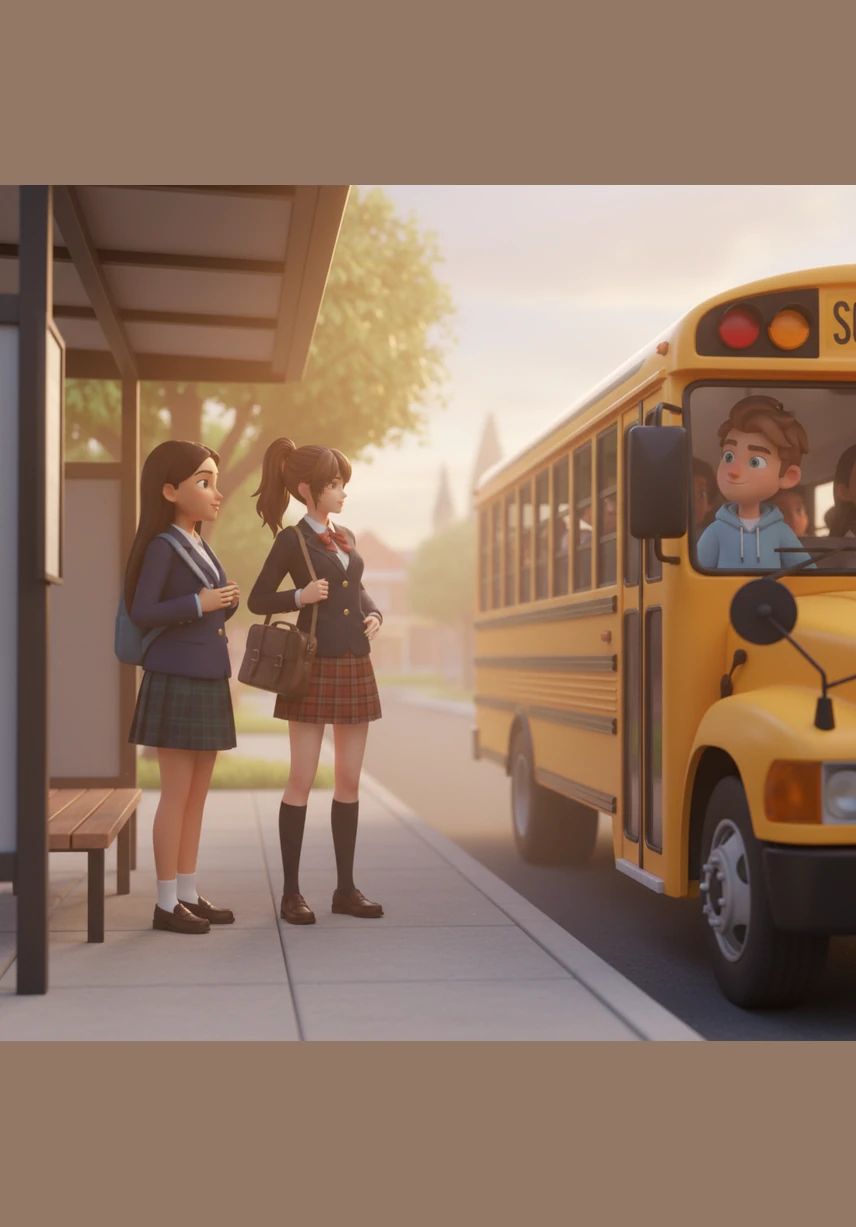 It was a warm afternoon in early 2021 when Maya stood at the bus stand with her friend Ria, chatting away as they always did. Suddenly, her gaze locked with a boy sitting in the very back seat of Ria's bus, and for a moment, the world around them seemed to blur into a magical haze.