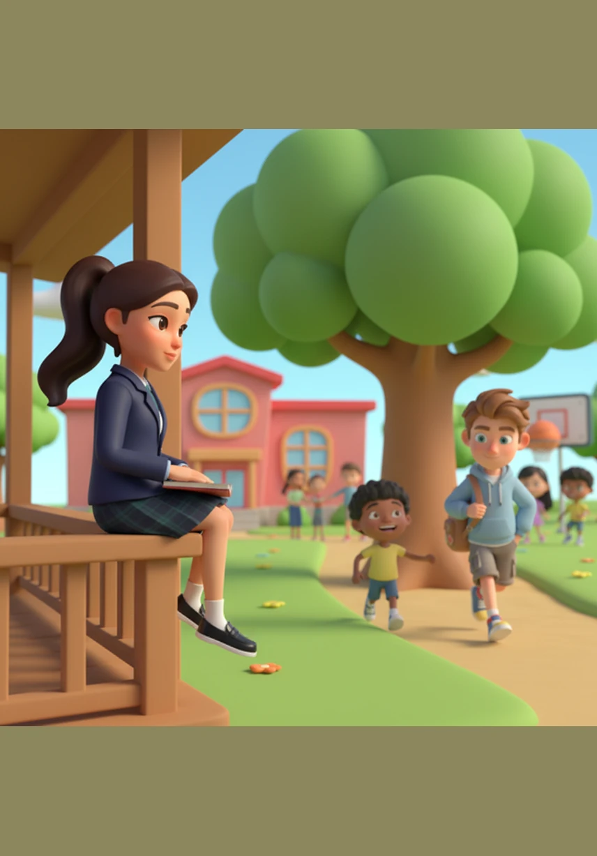 As the weeks passed, the two families grew close, and Maya’s brother became fast friends with the boy, whose name was revealed during their afternoon games. Maya watched from the porch, her stomach full of butterflies, trying her best to act casual whenever he looked her way.