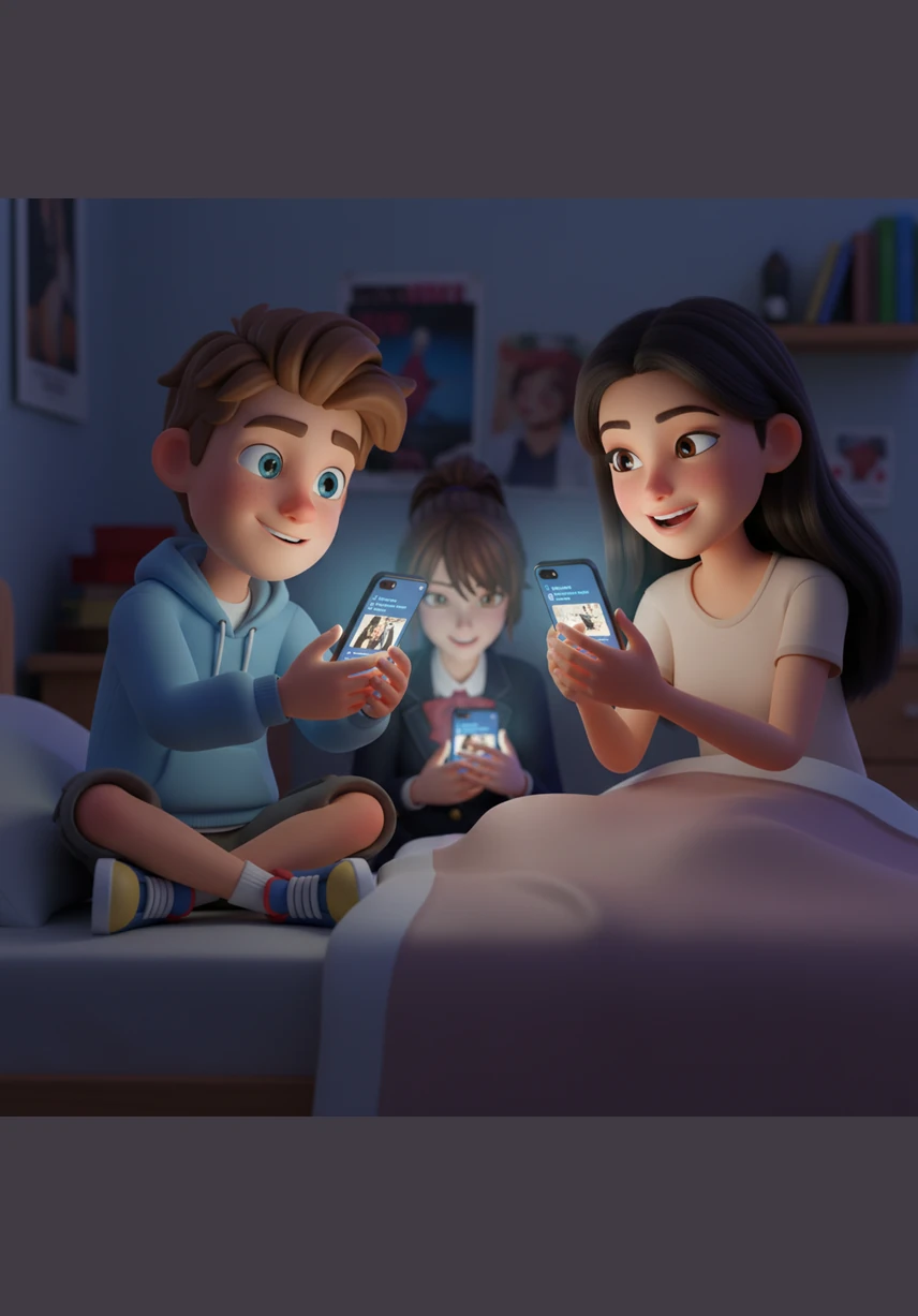 The friendship moved to the digital world when they finally exchanged Instagram handles and began a whirlwind of late-night chats and meme-sharing. Through glowing screens, they shared their secrets and flirted playfully, building a bond that felt deeper than just a neighborhood crush.