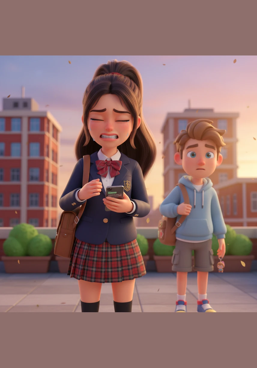 Their connection deepened into a brief, sweet romance, but the happiness was cut short when Maya’s best friend intervened and caused a painful rift. Though her heart was heavy, Maya stepped back, watching from a distance as complications and misunderstandings pulled them apart.