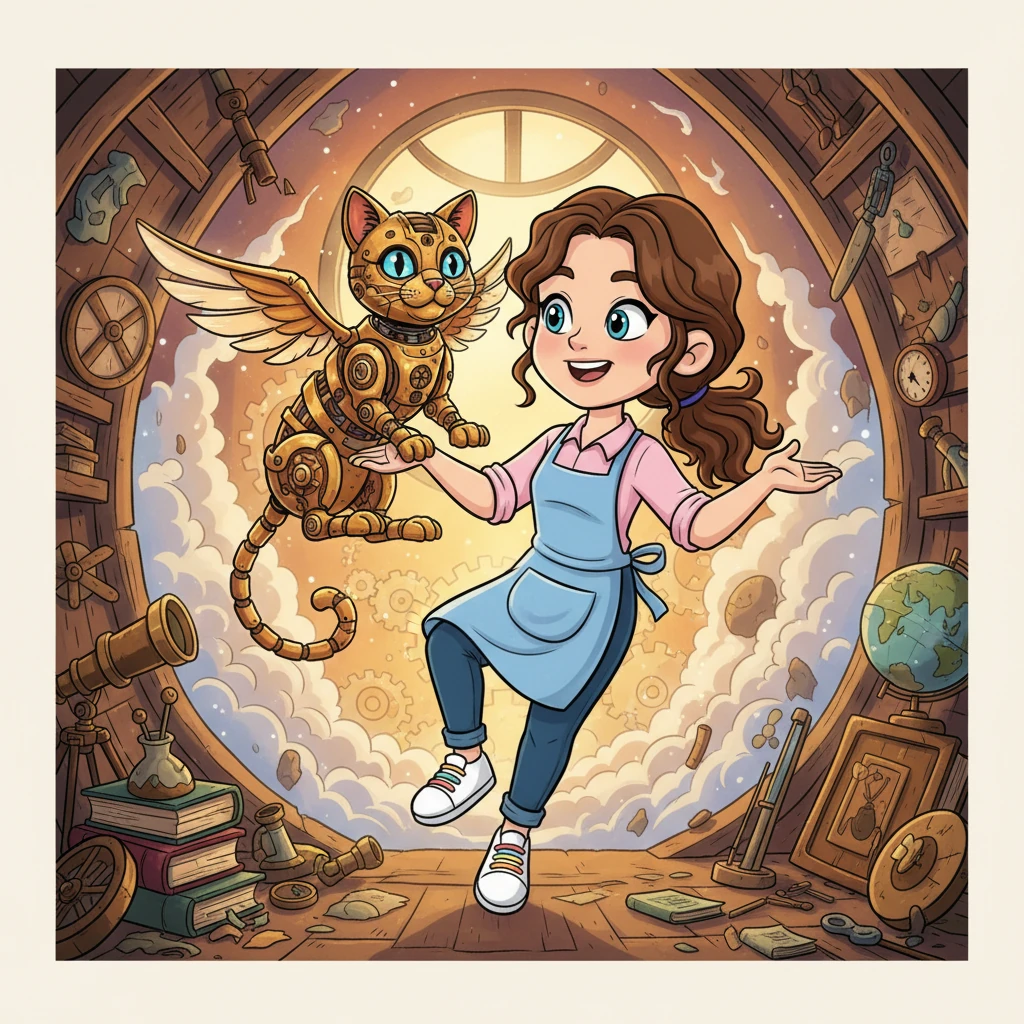 The Curious Case of Clara and the Clockwork Cat
