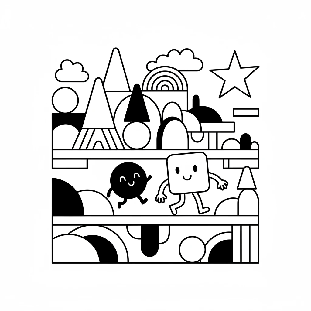 simple coloring pages - Coloring Pages