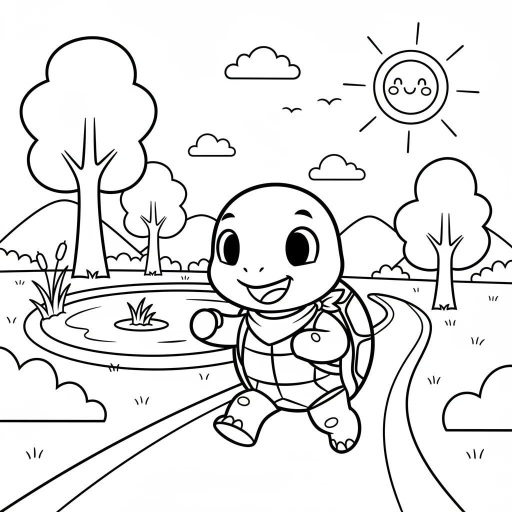 turtle coloring pages