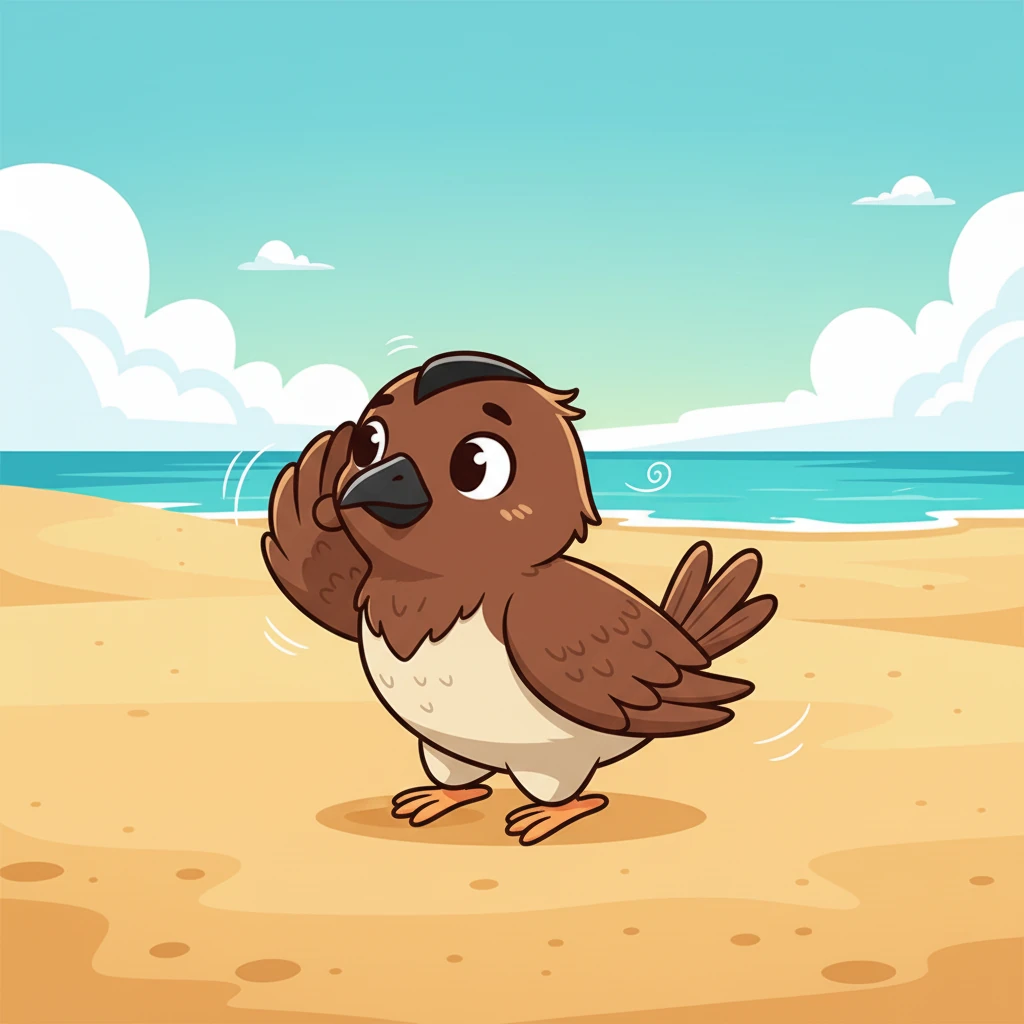 Further along, crashing waves whispered secrets to the shore. Mali tilted her head, listening, but the damp sand near the water wouldn't do.