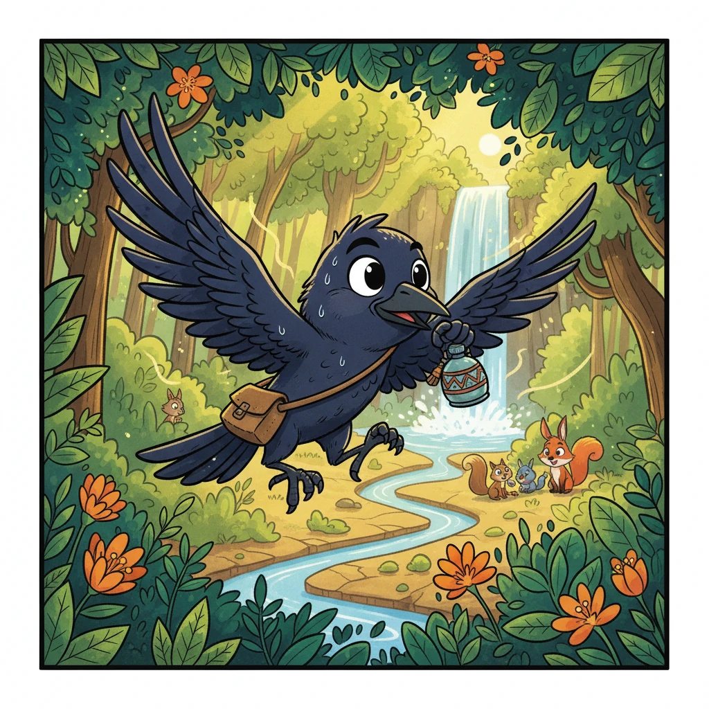 Pip's Thirsty Adventure - Animal stories