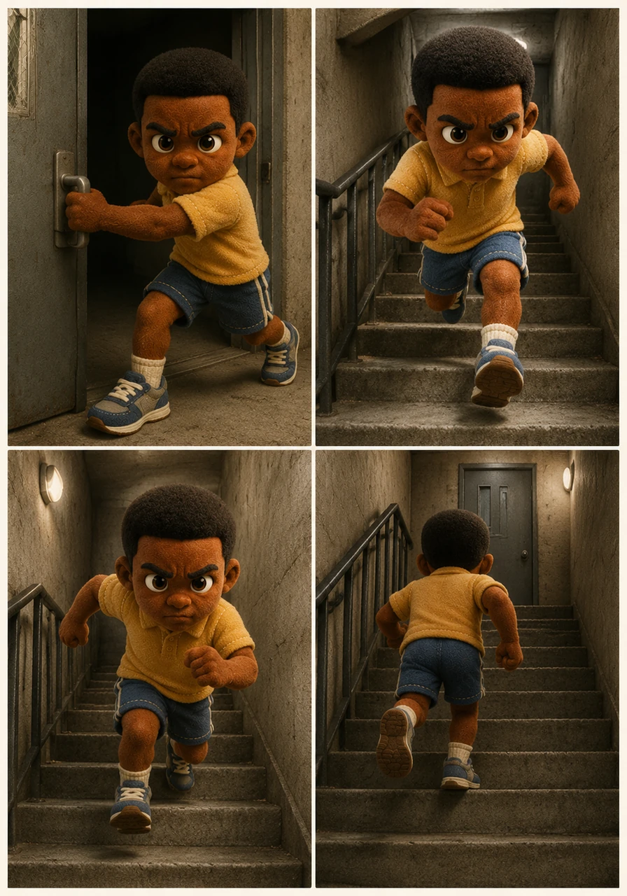 Jeremy reaches the heavy stairwell door and pulls it open, facing the long flight of stairs leading up to the third floor. He pumps his arms and climbs the steps two at a time, his legs burning but his mind entirely focused on reaching Dr. Westcott's door before the final minute ticks away.