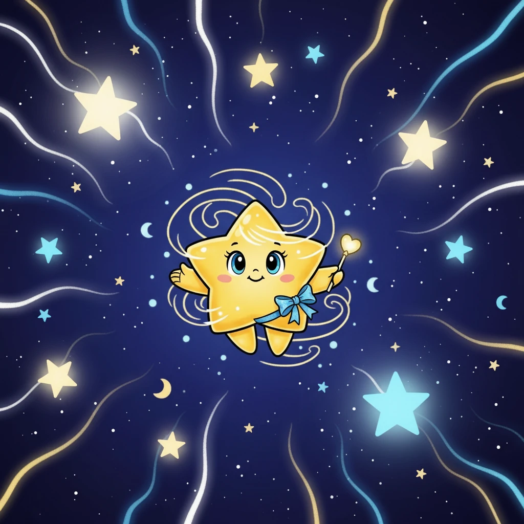 The Little Star Who Shared Her Shine - Maerchen