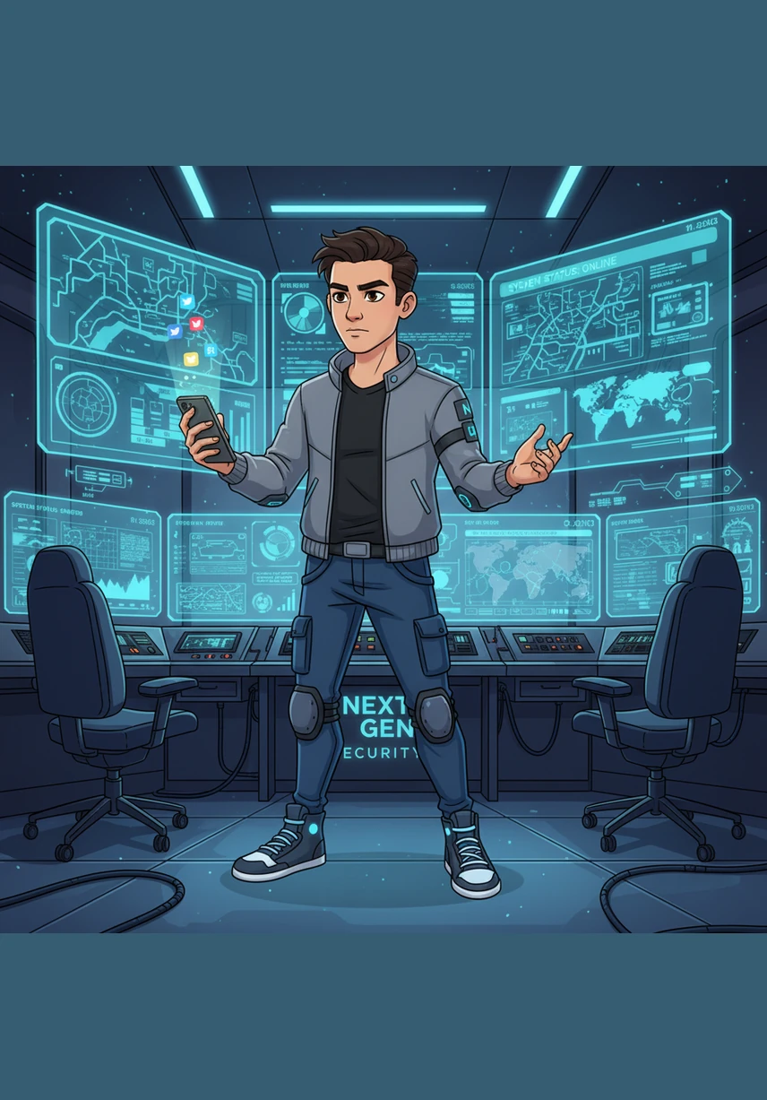 Di dalam sebuah bilik kawalan keselamatan yang canggih, Adam memerhatikan serangan kod-kod merah yang cuba menceroboh sistem kedaulatan negara. Ancaman siber kini menjadi musuh utama yang lebih berbahaya daripada keganasan fizikal, kerana ia mampu melumpuhkan ekonomi dan infrastruktur kritikal dalam sekelip mata.