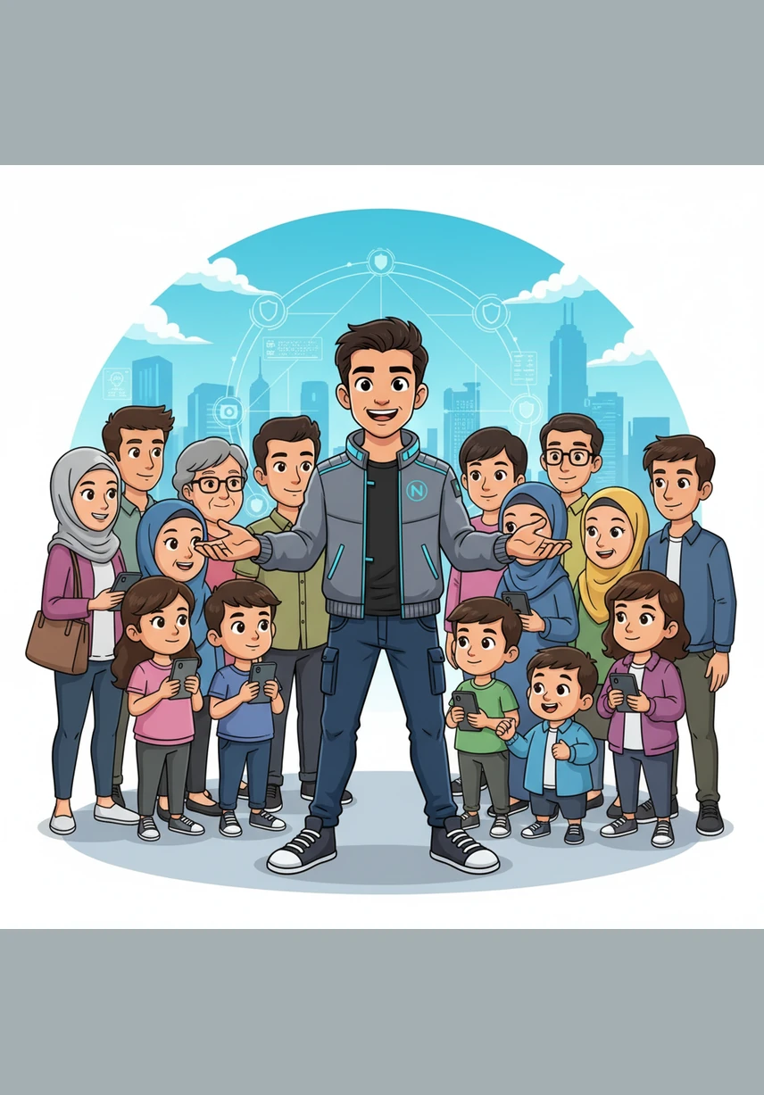 Di akhir perjalanannya, Adam menyeru semua pihak untuk bersatu padu dalam memperkukuh keselamatan siber dan memantapkan penguatkuasaan undang-undang. Dia percaya bahawa dengan menyemai etika dan moral yang tinggi, Malaysia mampu membina sebuah negara bangsa yang teguh di era media baharu.