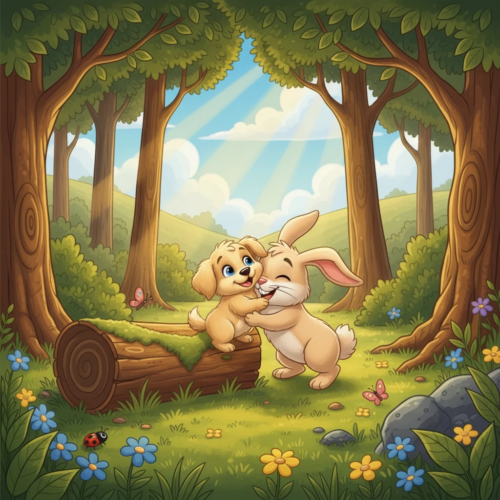 Күшік пен Көжек мәңгілікке достар болып қалды. Олар әрдайым бір-біріне көмектесіп, жаңа шытырман оқиғаларды бірге өткізді. Көжек өзінің досы Күшікті тауып, оның бақытты болуына көмектескеніне қуанды.