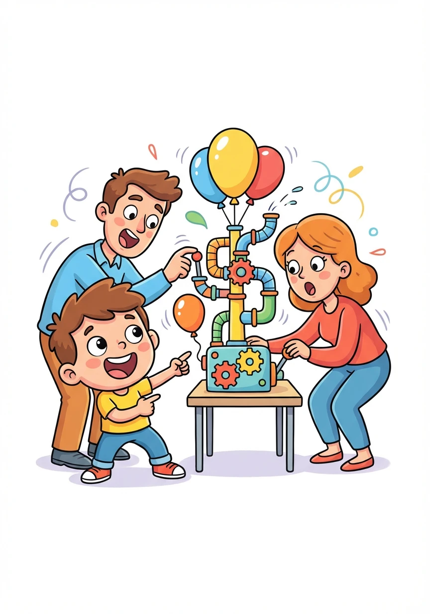 Tommy showed his invention to his parents, who were amazed by his ingenuity. They encouraged him to develop his idea further and explore its potential.