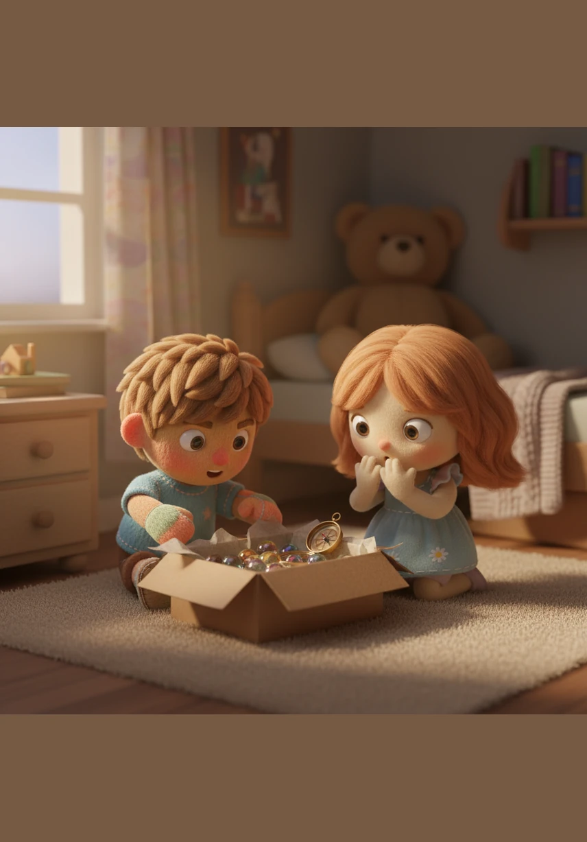 As Esia and Wayden stand together by the flower, the rose begins to glow again, this time transforming into a stunning, deep blue. Wayden’s eyes widen in shock as he witnesses the impossible change, finally seeing the magic Esia had described.