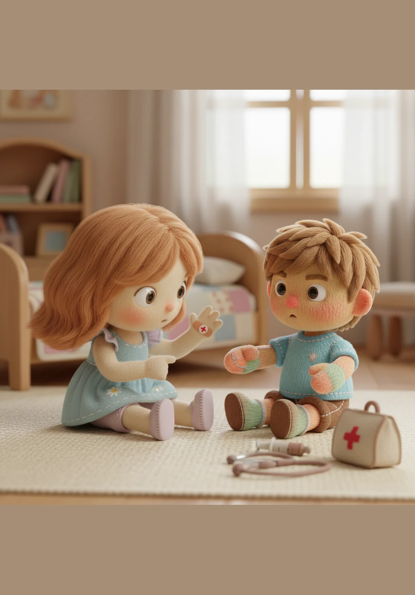 Back in the quiet of her bedroom, Esia places the magical rose into a clear water bottle on her nightstand. She leans in close to her goldfish, Roody, whispering the whole incredible story to her silent, finned friend who watches with golden eyes.