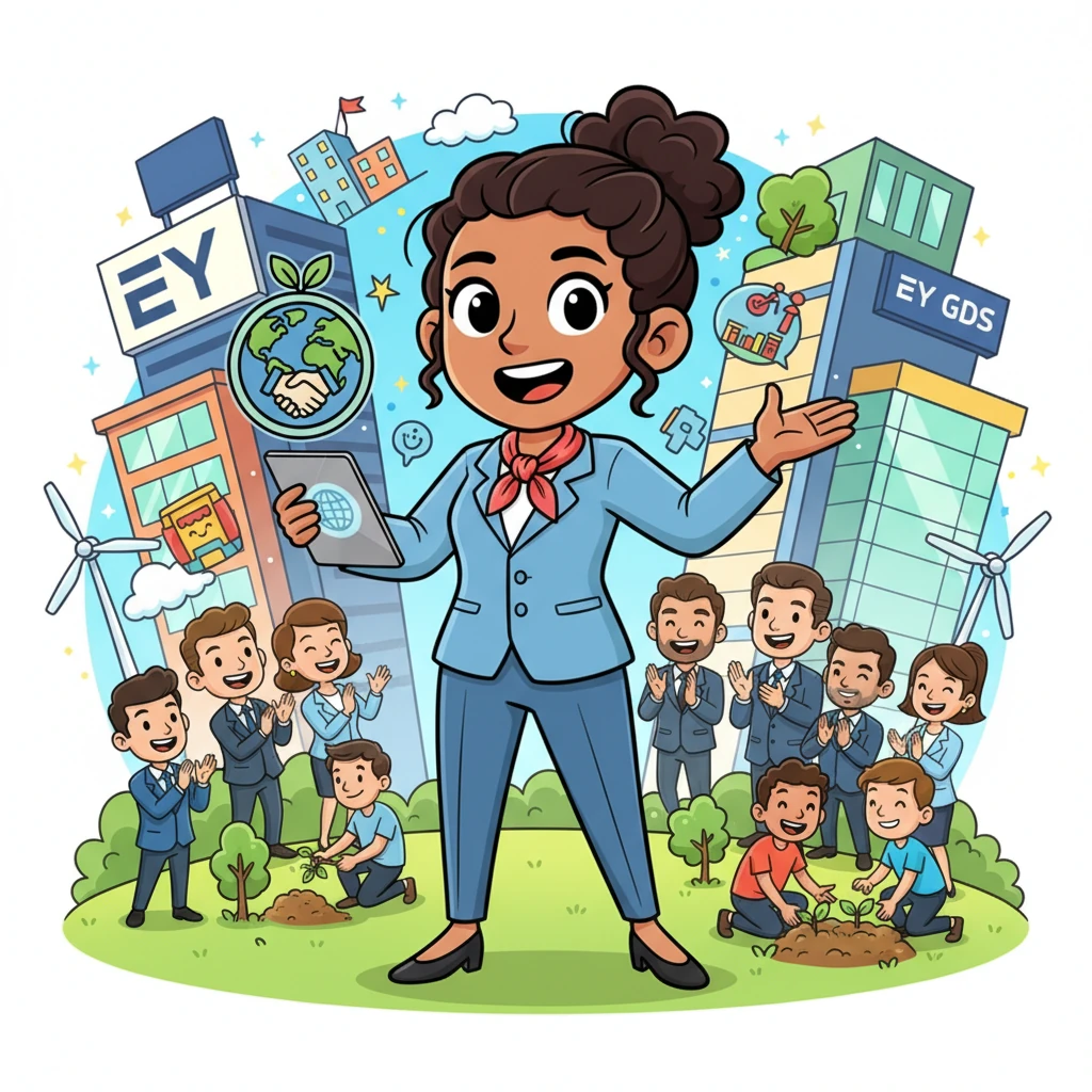 Priya's Purposeful Presentation: A CSR Story - 教育故事