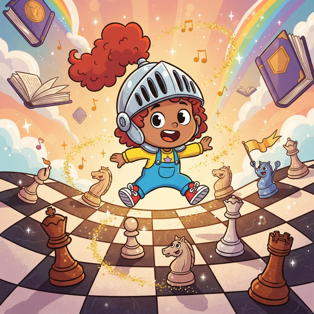 The Day the Chessboard Danced - fantasy