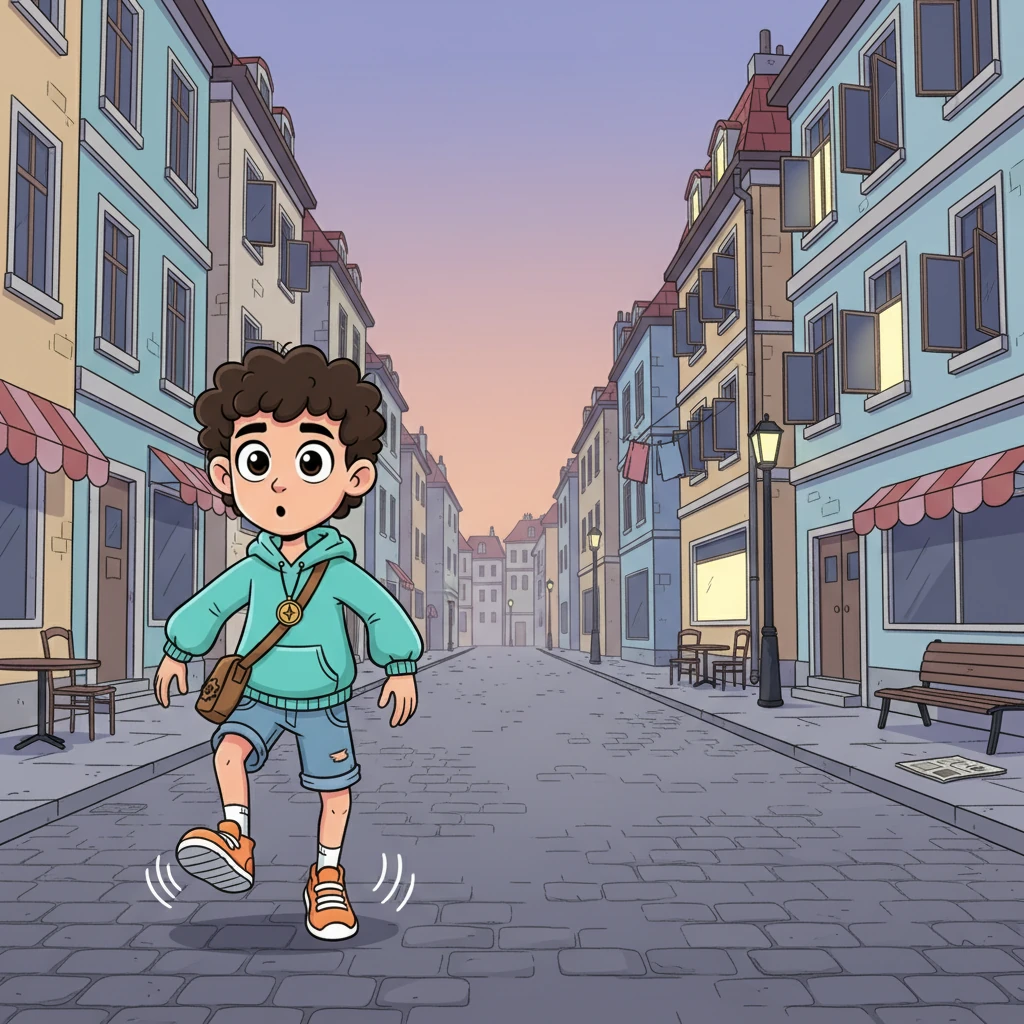 Every step Eli took echoed too loudly, as if the city was listening. Windows were open, lights were on in some, but no one was there. The streets stretched empty, making it feel like the people had vanished in the middle of their lives, leaving everything frozen in time.