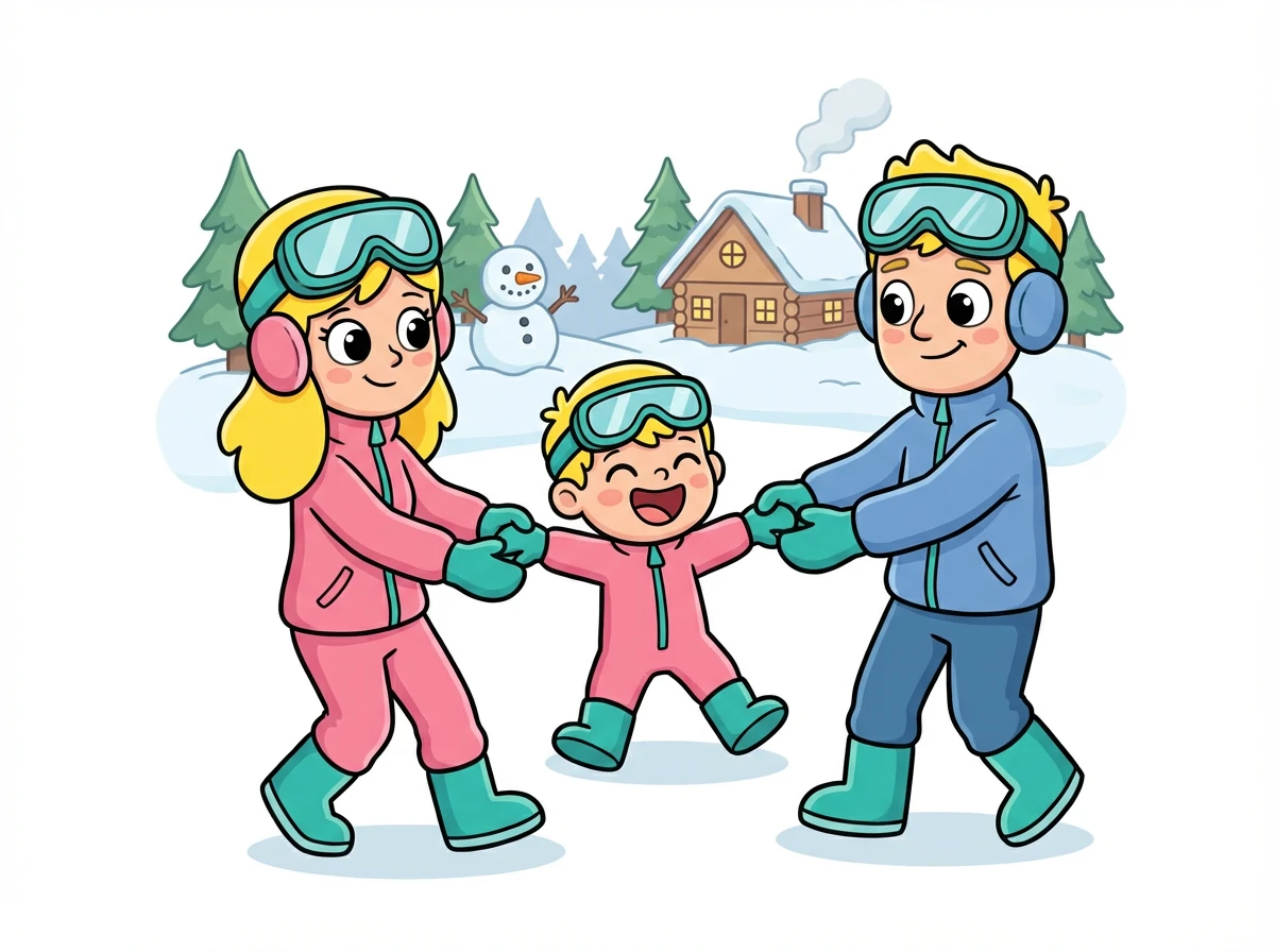 Noé besefte dat de beste vakantie niet alleen om skiën ging, maar vooral om tijd doorbrengen met zijn familie en samen oplossingen vinden.