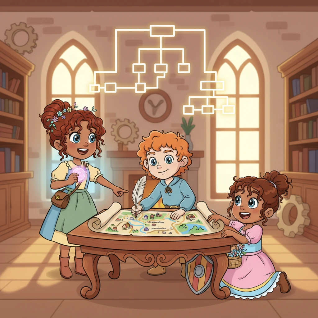 Through spirited discussions and creative thinking, the teams collaborated on groundbreaking ideas. They envisioned simplified customer journeys, where urgent steps were clearer and smarter. Like architects of dreams, they drew plans for a brighter, more intuitive future for everyone in the kingdom.