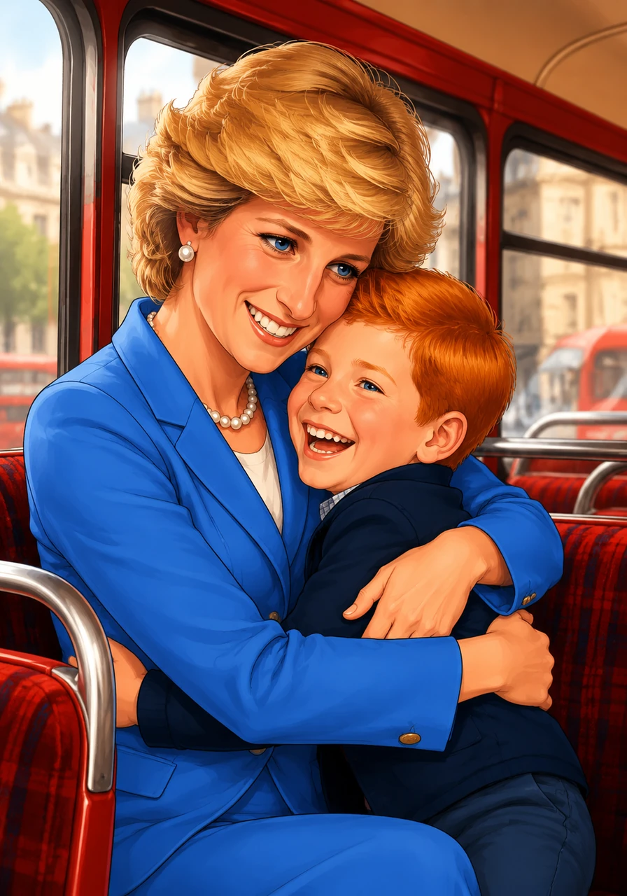 Growing up, Prince Henry was a spirited boy with a shock of bright red hair and a mischievous, contagious smile. Princess Diana was determined to show her boys the world beyond palace walls, taking them on ordinary adventures like riding a London bus and visiting amusement parks. These early days were filled with laughter, tight hugs, and the gentle warmth of a mother who taught her sons to see the humanity in everyone.