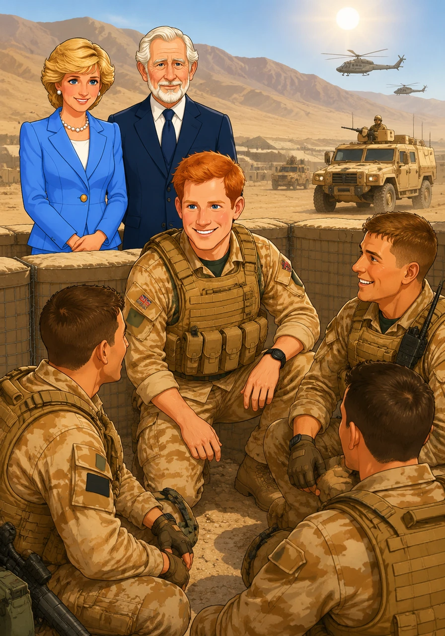 As he grew into a young man, Henry sought purpose and a place where he could simply be one of the team, leading him to join the military. In the uniform of the British Army, he found a profound sense of camaraderie and duty, serving honorably under the scorching desert sun during two tours in Afghanistan. On the front lines, he wasn't treated as a royal prince, but as a dedicated soldier, gaining a deep understanding of sacrifice and resilience.