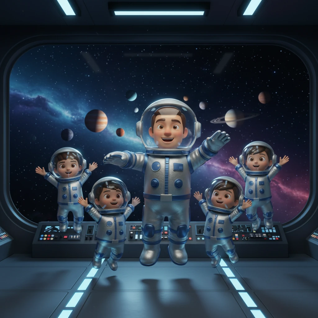 The BeCurious Space Mission - Adventure stories