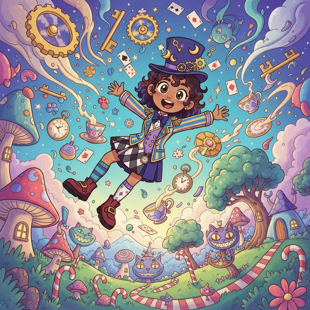 Kimiko's Whimsical Wonderland Whirl - fantasy