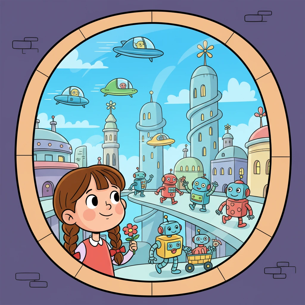 Przygody Zosi w 2025 roku - science-fiction