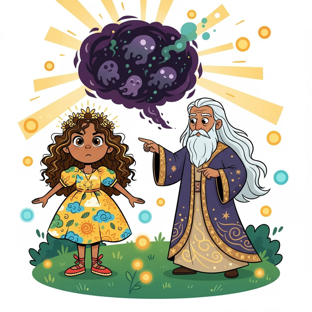 Un anciano sabio, llamado Helio, le reveló a Solara el secreto: una forma de vida oscura, los seres anaeróbicos, amenazaban con robar la luz y la energía del planeta. Debían aprender a respirar la luz.