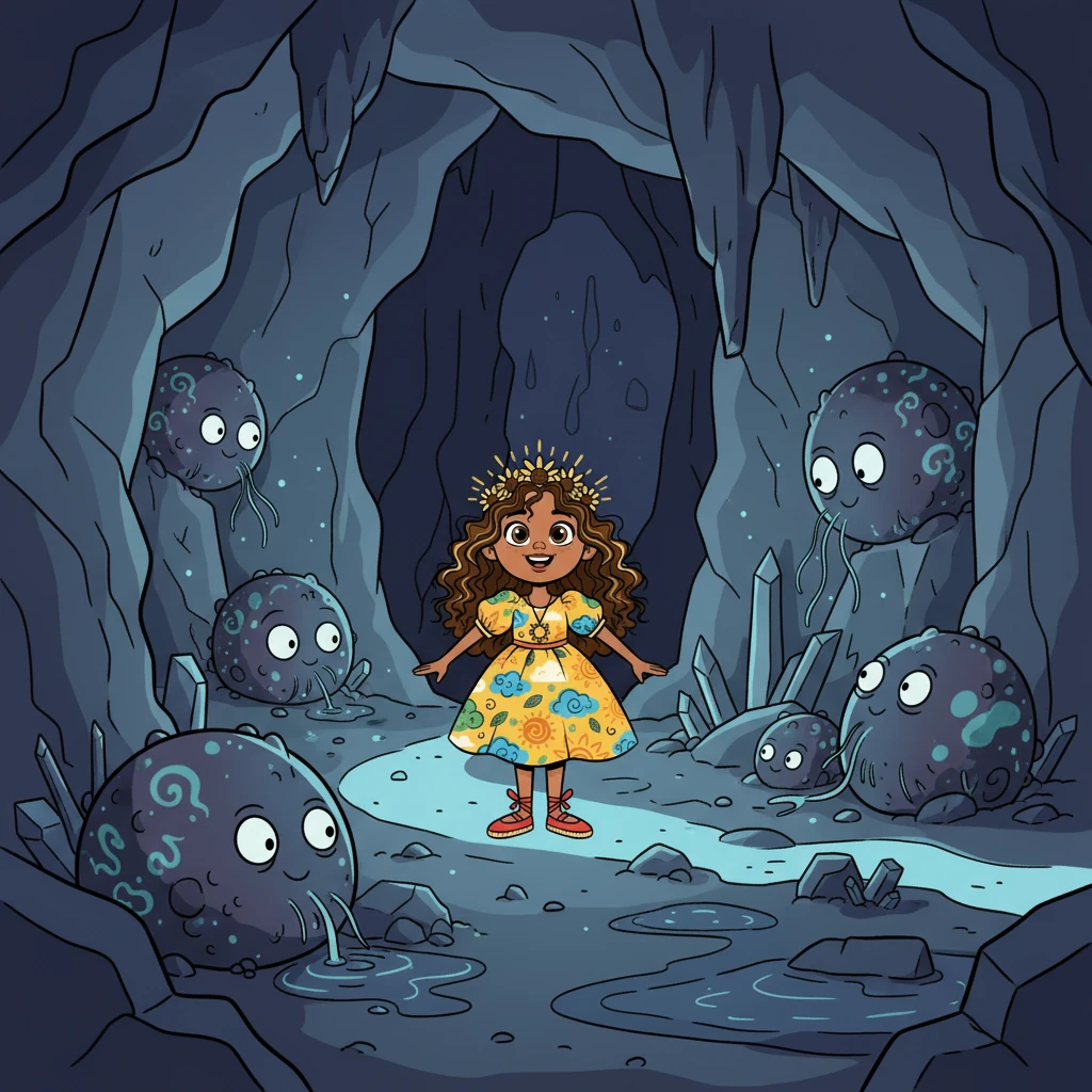 En su viaje, Solara encontró a los seres anaeróbicos, criaturas frías y oscuras, que vivían en la sombra, alimentándose de lo que otros desechaban. Ellos no respiraban la luz, sino que se defendían.